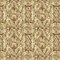 Natural Tan Endless Blues Scroll Medallion Wideback Cotton Fabric per yard